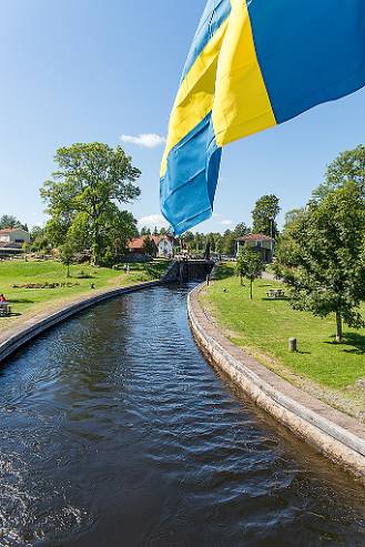 Sluss Göta kanal - Töreboda-Karlsborg